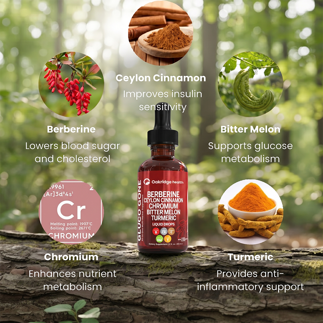 Berberine Cinnamon GLP-1 Regulator