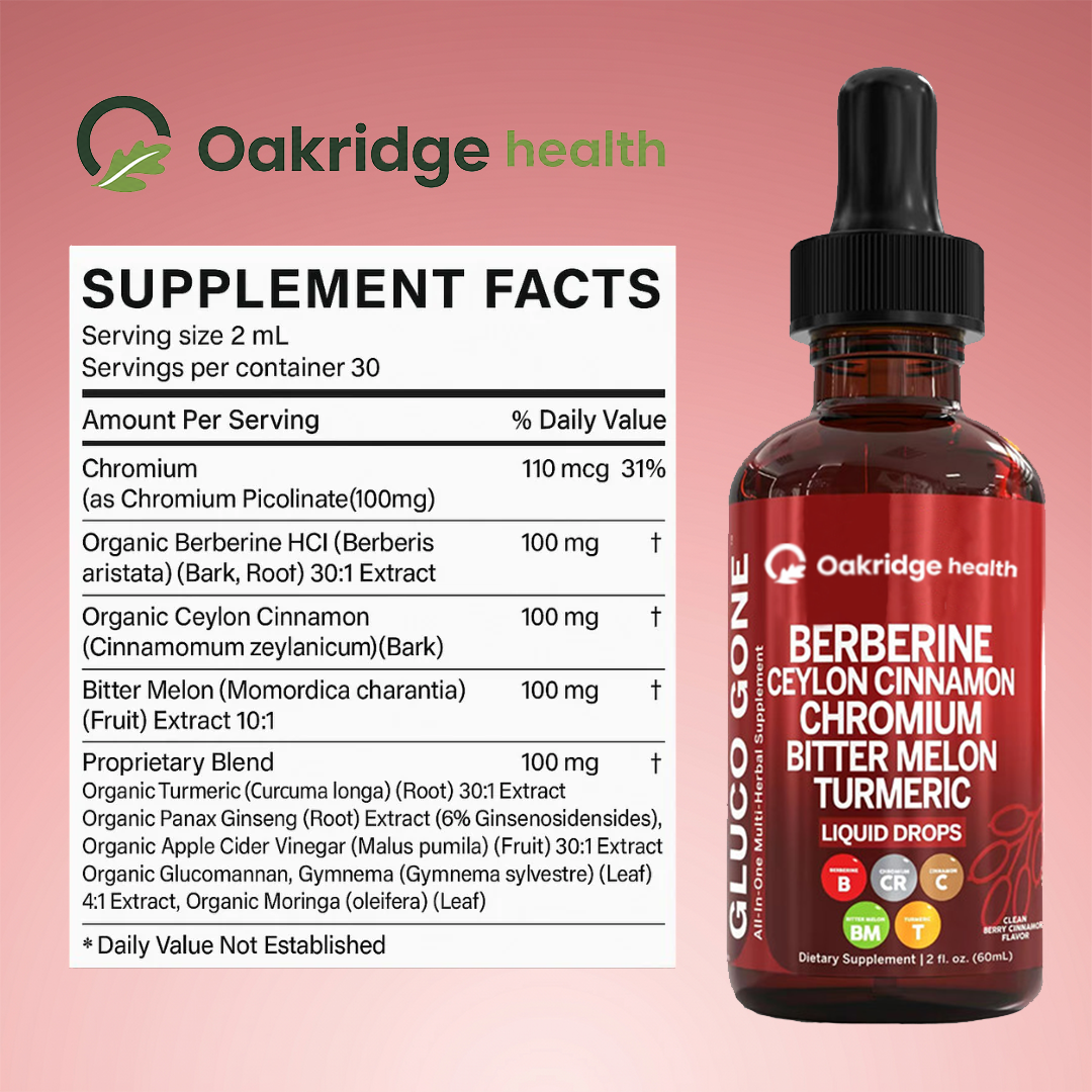 Berberine Cinnamon Blood Sugar Regulator